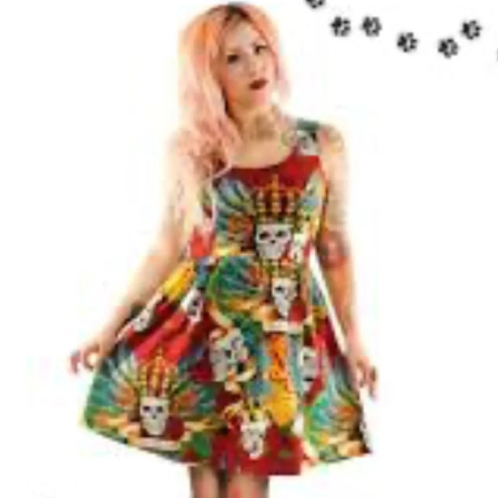 Folter Skull and Roses dress M